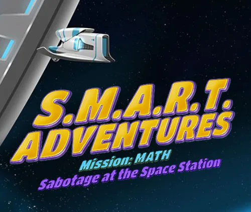 Copertina di SMART Adventures Mission Math: Sabotage at the Space Station