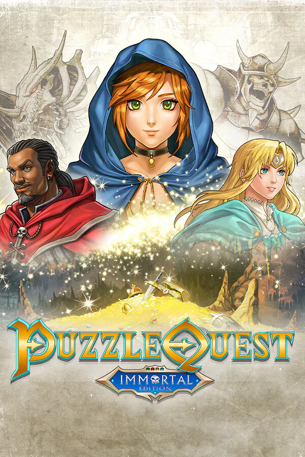 Copertina di Puzzle Quest: Immortal Edition