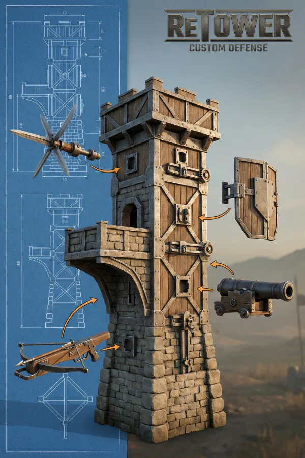 Copertina di ReTower: Custom Defense