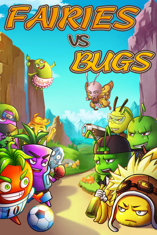 Copertina di Fairies vs Bugs