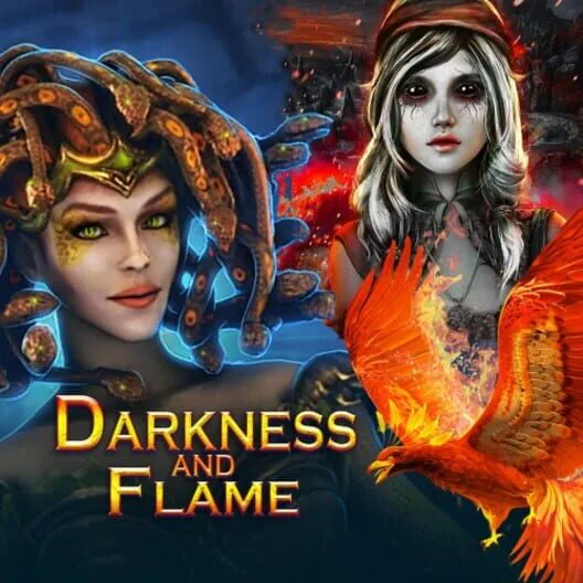 Copertina di Darkness and Flame