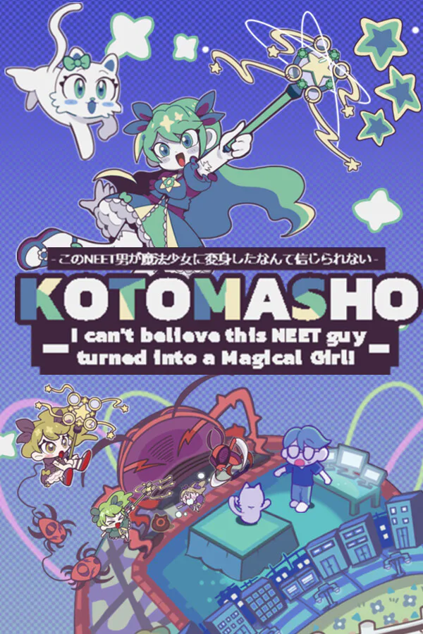 Copertina di KOTOMASHO: I Can't Believe This NEET Guy Turned Into a Magical Girl!