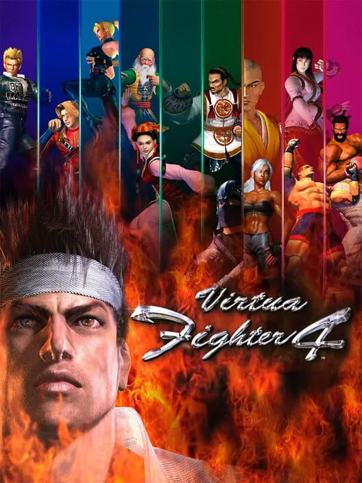 Copertina di Virtua Fighter 4