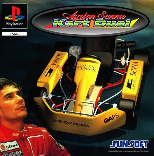 Copertina di Ayrton Senna Kart Duel