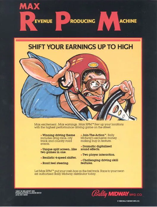 Copertina di Max RPM