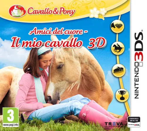 Copertina di Amici del cuore - Il mio cavallo 3D