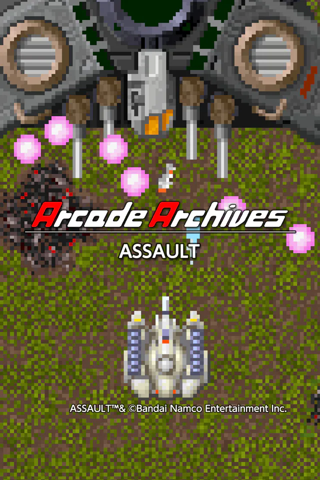 Copertina di Arcade Archives ASSAULT
