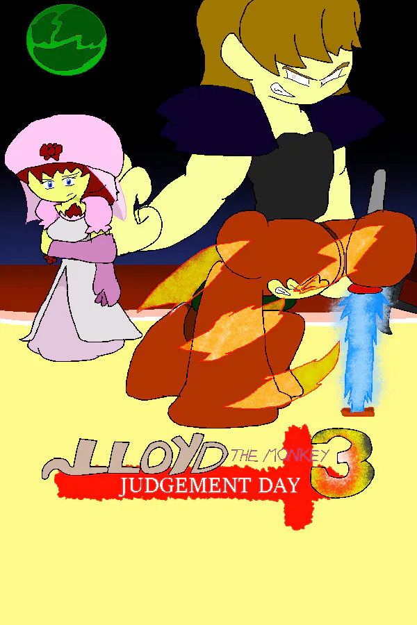 Copertina di Lloyd the Monkey 3: Judgement Day