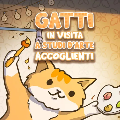 Copertina di Gatti in visita a studi d'arte accoglienti