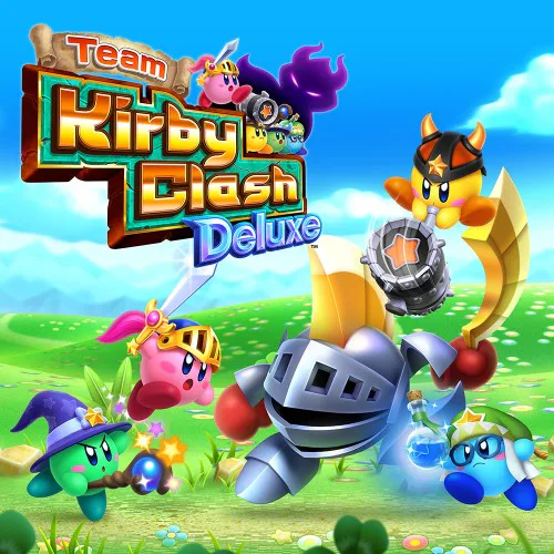 Copertina di Team Kirby Clash Deluxe