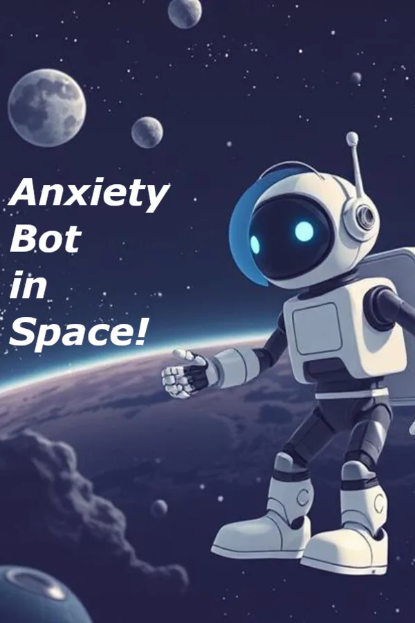 Copertina di Anxiety Bot in Space!