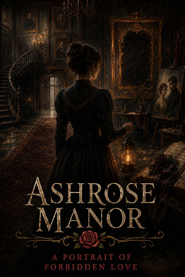 Copertina di Ashrose Manor - A Portrait of Forbidden Love
