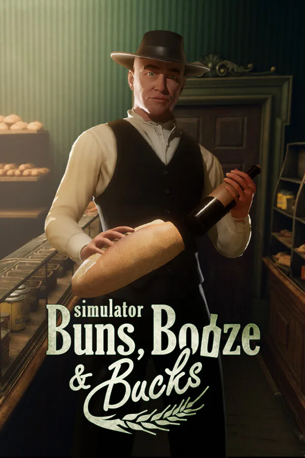 Copertina di Buns, Booze & Bucks Simulator