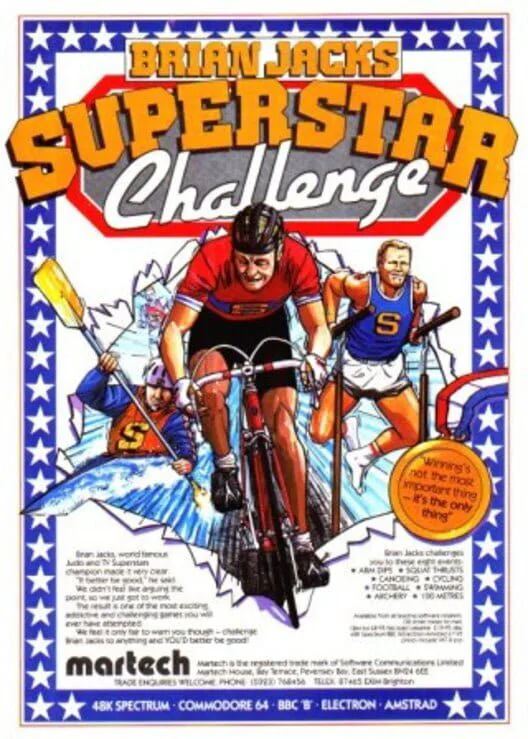 Copertina di Brian Jacks Superstar Challenge