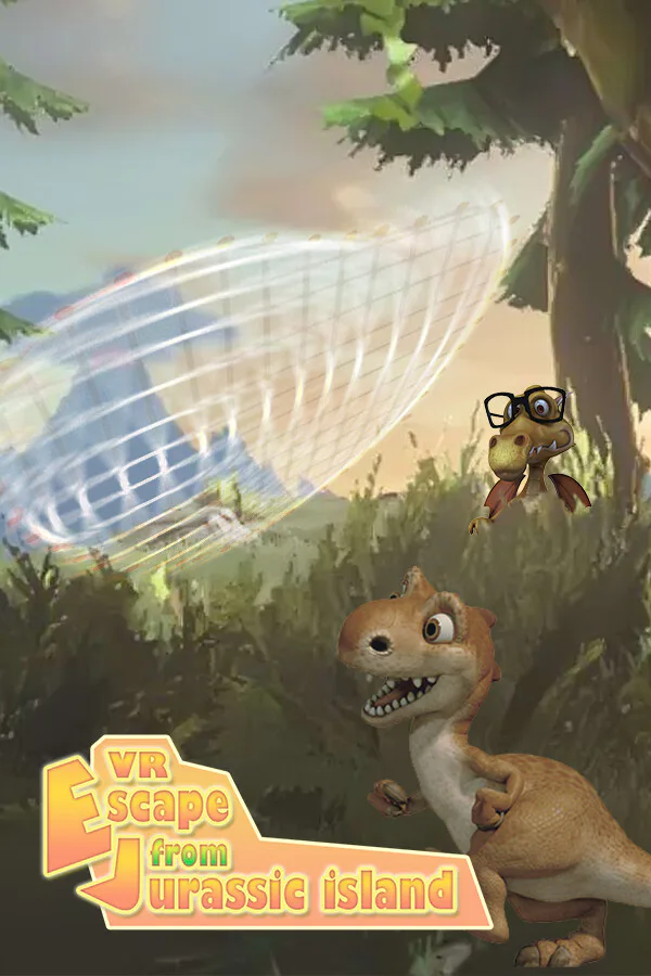 Copertina di VR Escape From Jurassic Island