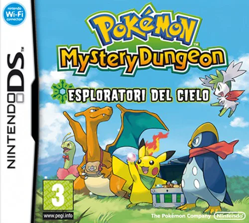 Copertina di Pokémon Mystery Dungeon: Esploratori del cielo
