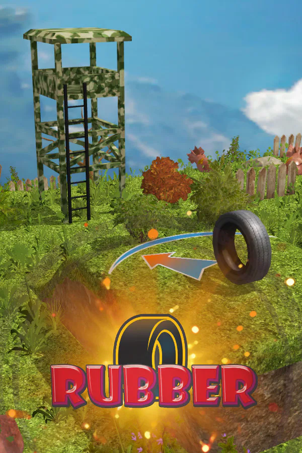 Copertina di Rubber