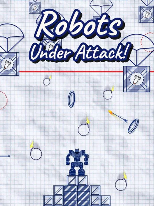 Copertina di Robots under attack!