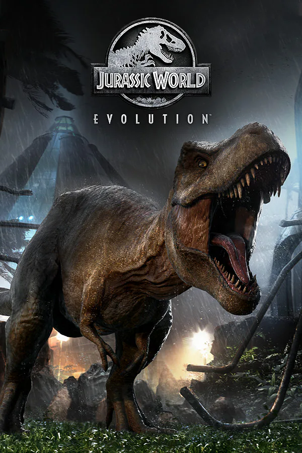 Copertina di Jurassic World Evolution