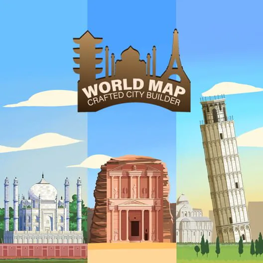 Copertina di World Map: Crafted City Builder