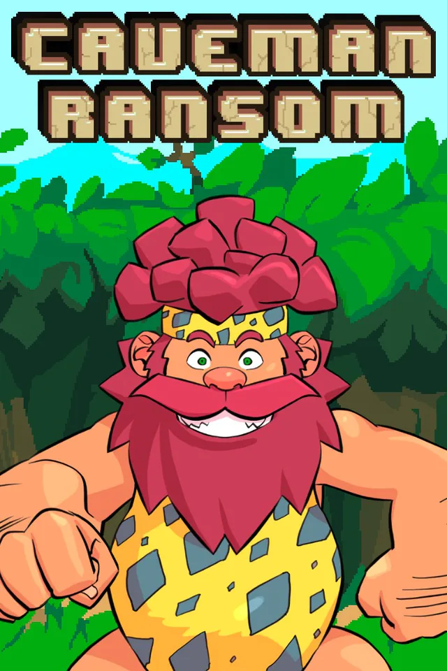 Copertina di Caveman Ransom