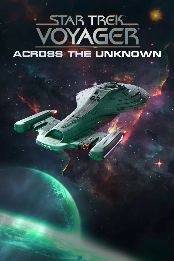 Copertina di Star Trek: Voyager - Across the Unknown