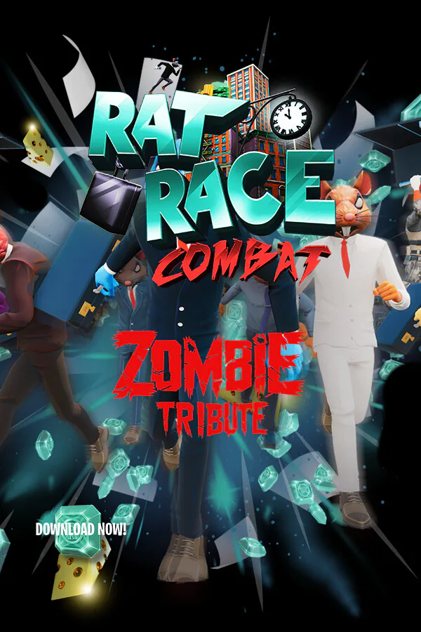Copertina di Rat Race Combat: Zombie Tribute