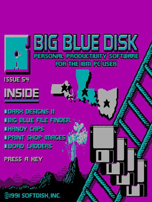 Copertina di Big Blue Disk #54