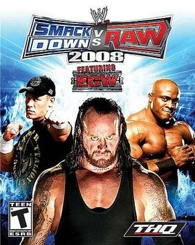 Copertina di WWE SmackDown vs. Raw 2008