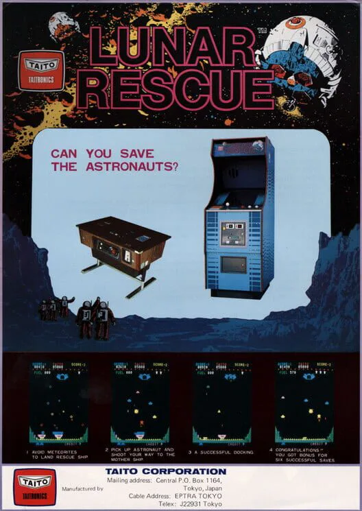 Copertina di Lunar Rescue
