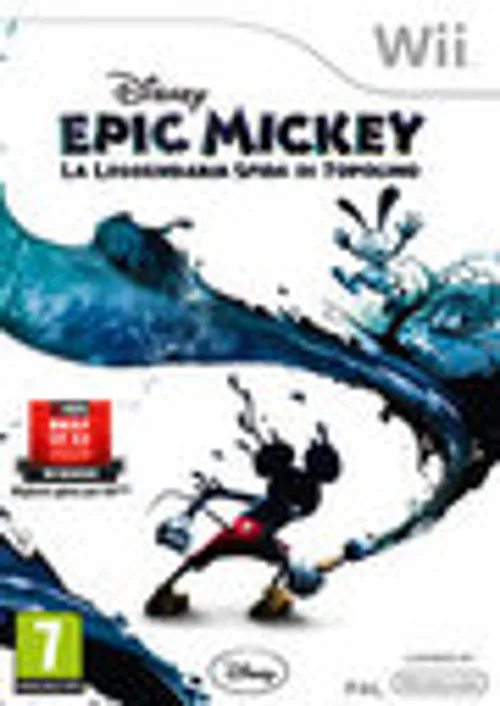 Copertina di DISNEY EPIC MICKEY: LA LEGGENDARIA SFIDA DI TOPOLINO