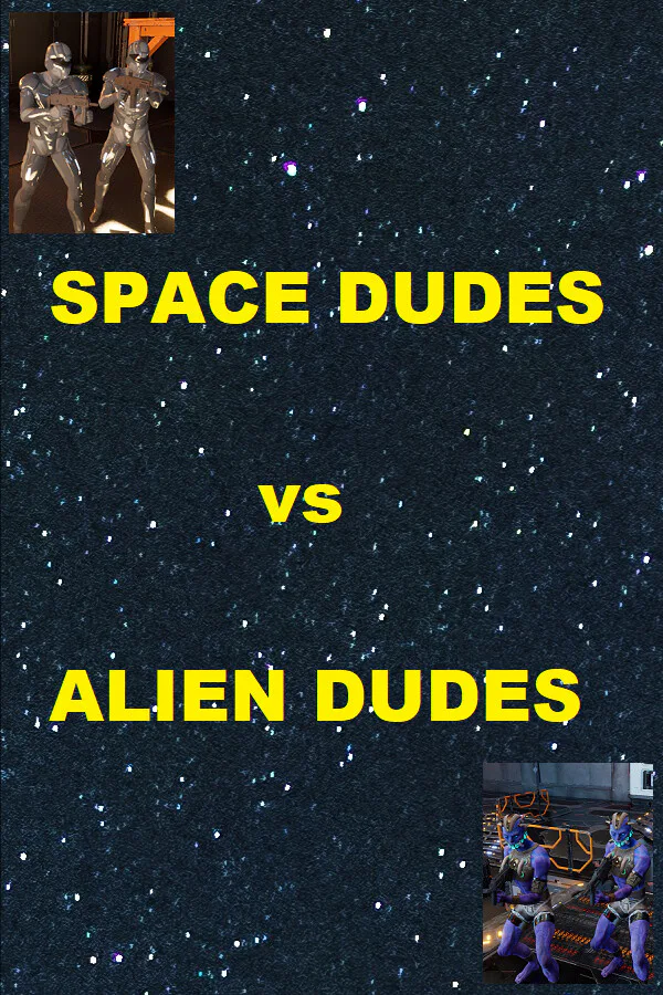 Copertina di SPACE DUDES vs ALIEN DUDES