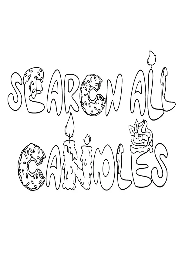 Copertina di SEARCH ALL - CANDLES