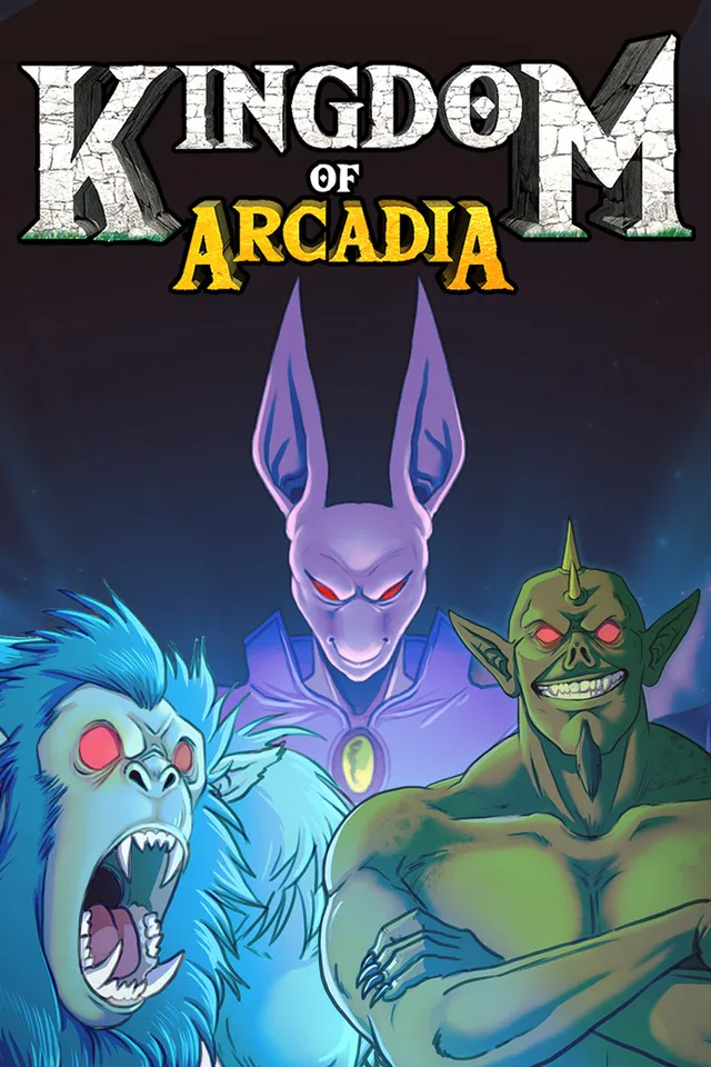 Copertina di Kingdom of Arcadia