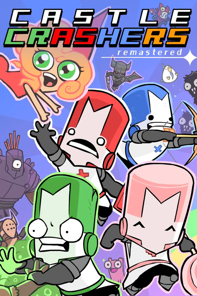 Copertina di Castle Crashers Remastered