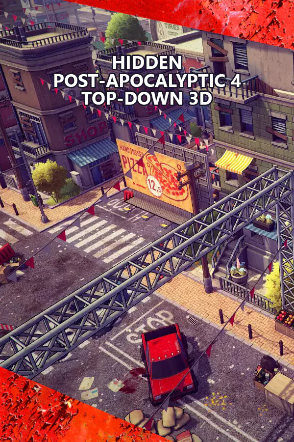 Copertina di Hidden Post-Apocalyptic 4 Top-Down 3D