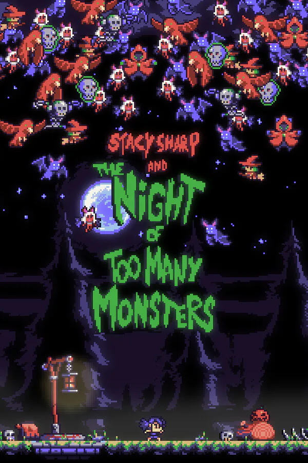 Copertina di Stacy Sharp and the Night Of Too Many Monsters