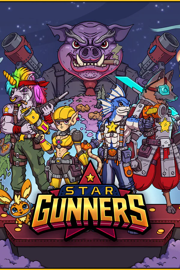 Copertina di Star Gunners