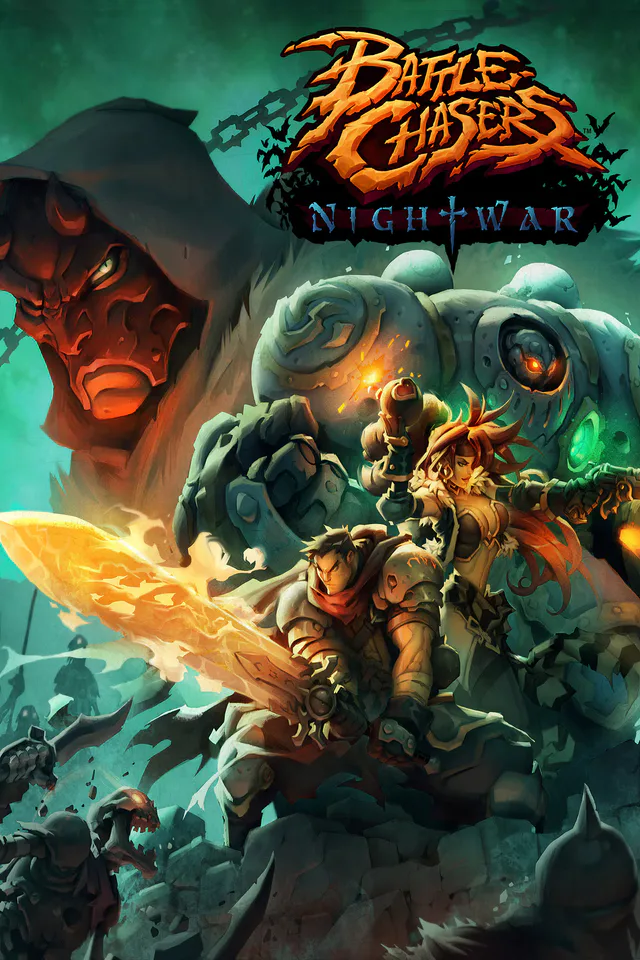 Copertina di Battle Chasers: Nightwar