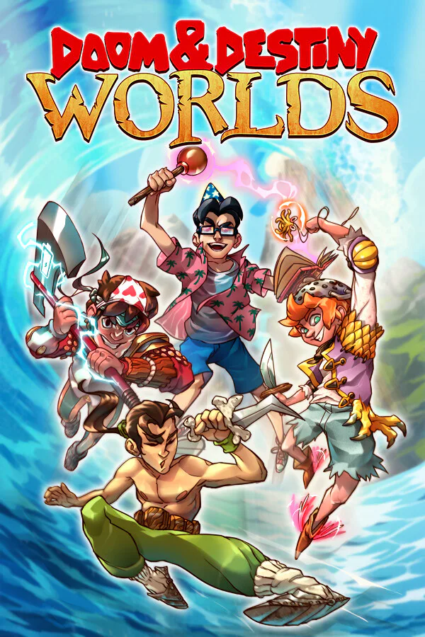 Copertina di Doom & Destiny Worlds