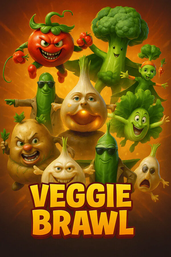 Copertina di Veggie Brawl: Battle for the Garden