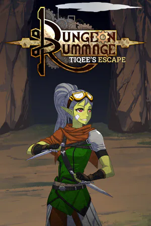 Copertina di Dungeon Rummage - Tiqee's Escape