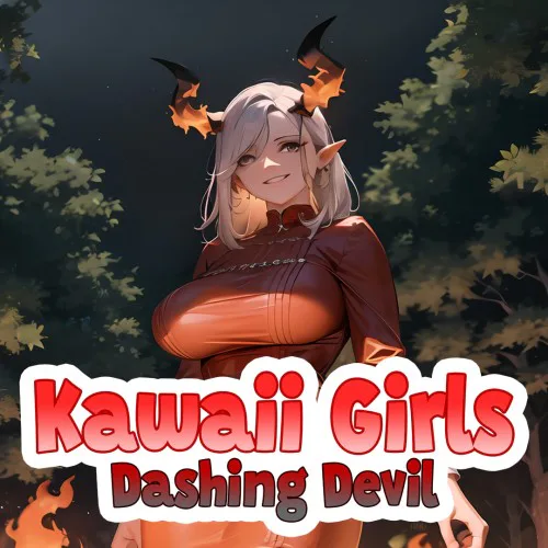 Copertina di Kawaii Girls: Dashing Devil