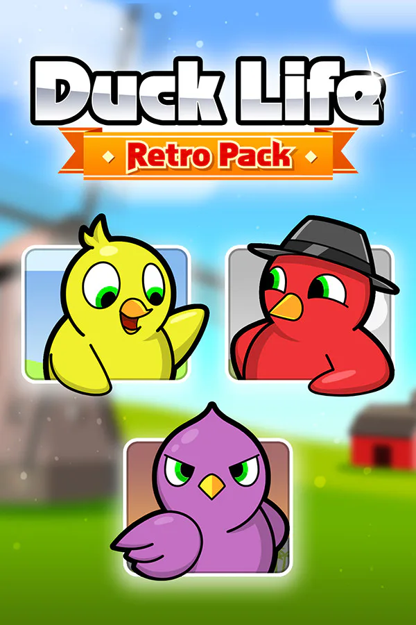 Copertina di Duck Life: Retro Pack