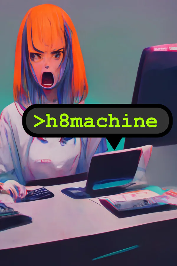 Copertina di h8machine