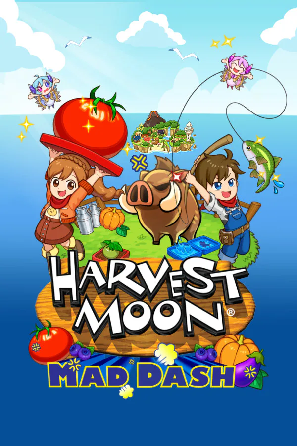 Copertina di Harvest Moon: Mad Dash