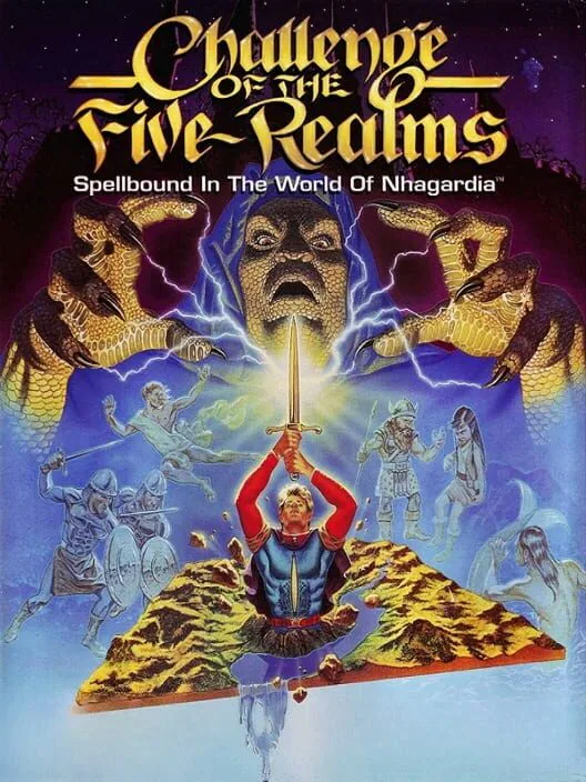 Copertina di Challenge of the Five Realms: Spellbound in the World of Nhagardia