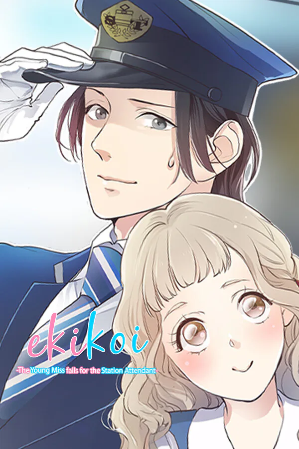 Copertina di Ekikoi: The Young Miss Falls for the Station Attendant - VAM