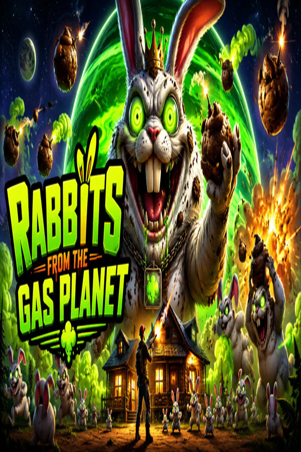 Copertina di Rabbits From The Gas Planet