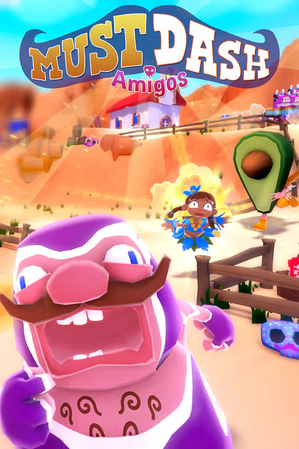 Copertina di Must Dash Amigos